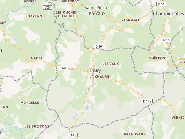Plan de Thury