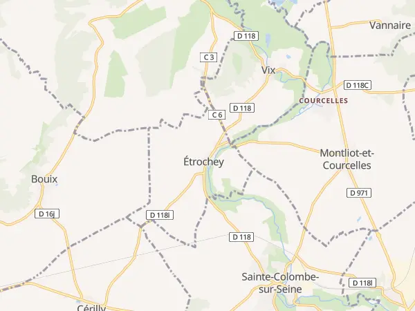 Plan de Étrochey