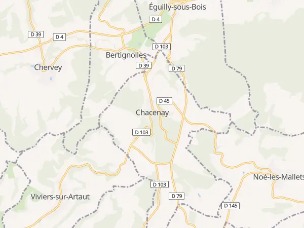 Plan de Chacenay