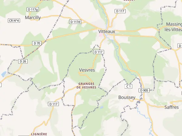 Plan de Vesvres