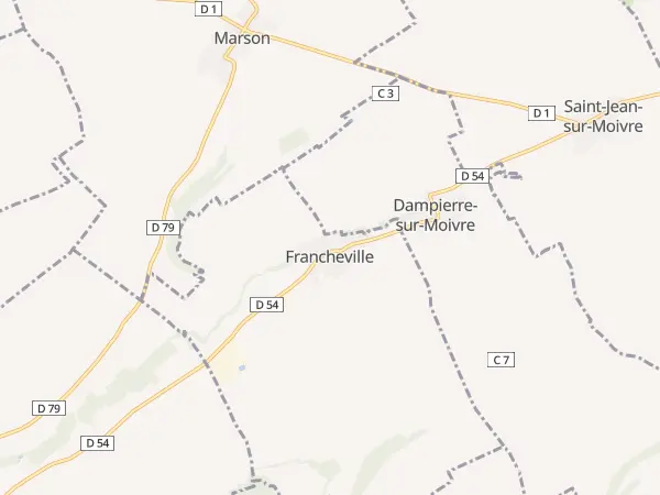 Plan de Francheville