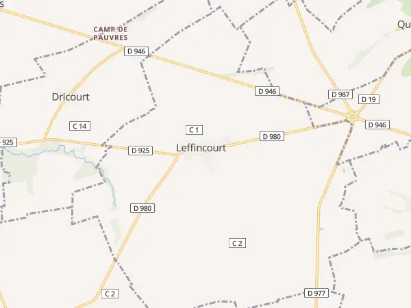 Plan de Leffincourt