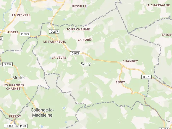 Plan de Saisy