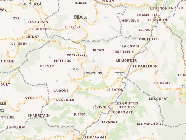 Plan de Bessenay