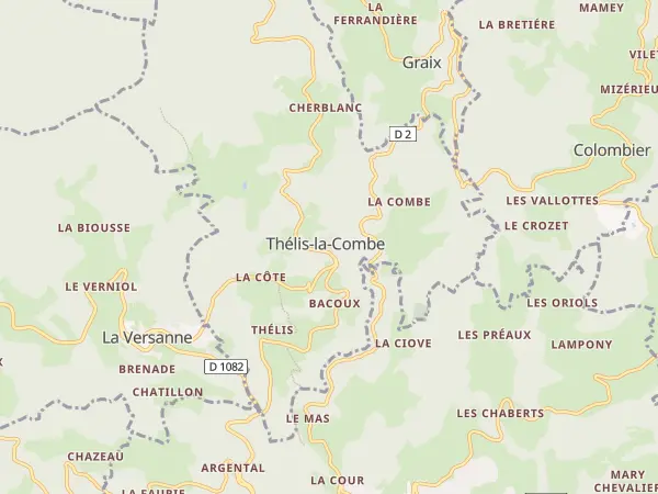 Plan de Thélis-la-Combe