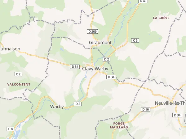 Plan de Clavy-Warby