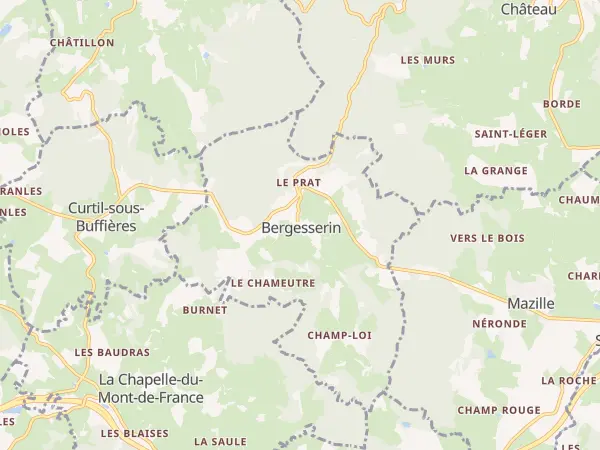 Plan de Bergesserin
