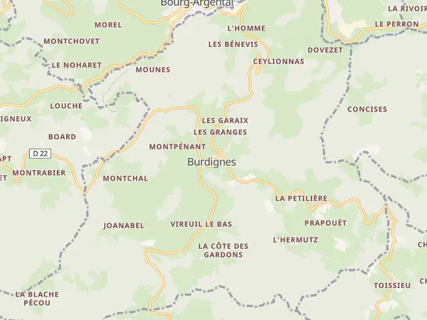 Plan de Burdignes