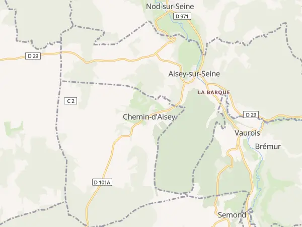 Plan de Chemin-d’Aisey