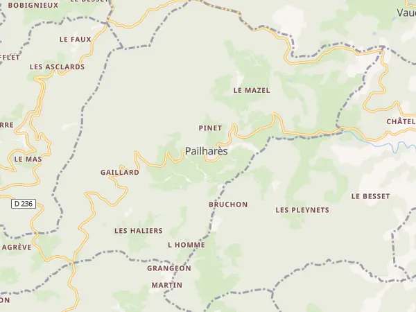 Plan de Pailharès
