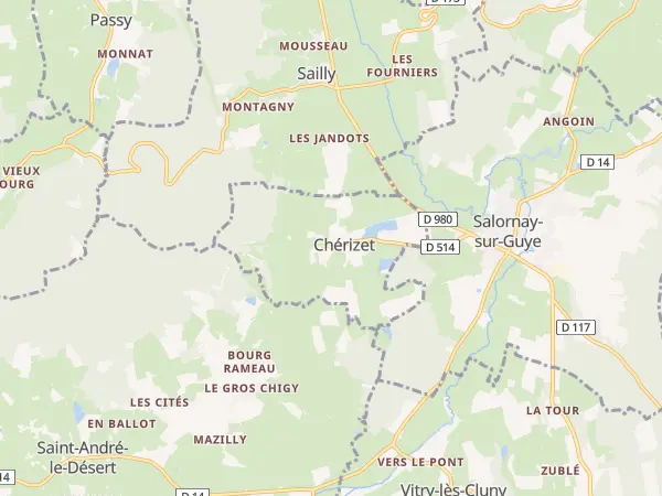 Plan de Chérizet