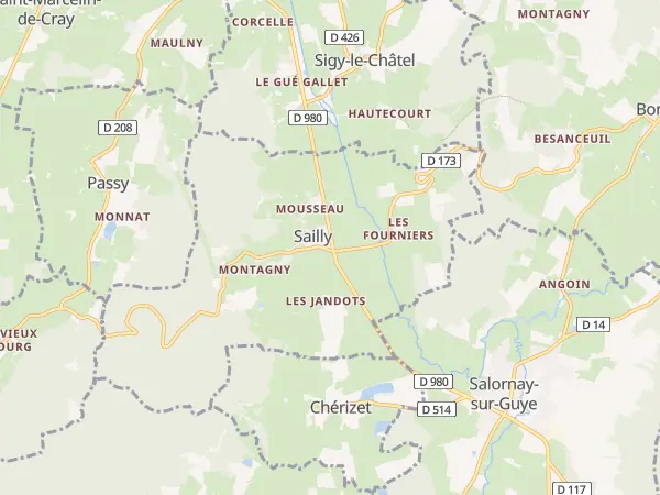 Plan de Sailly