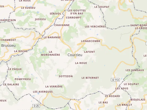 Plan de Courzieu