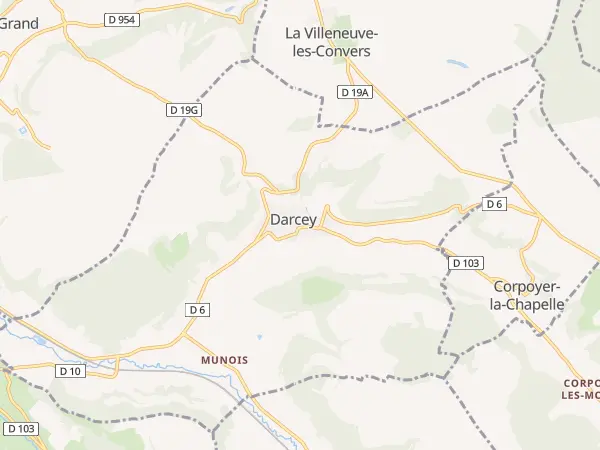 Plan de Darcey