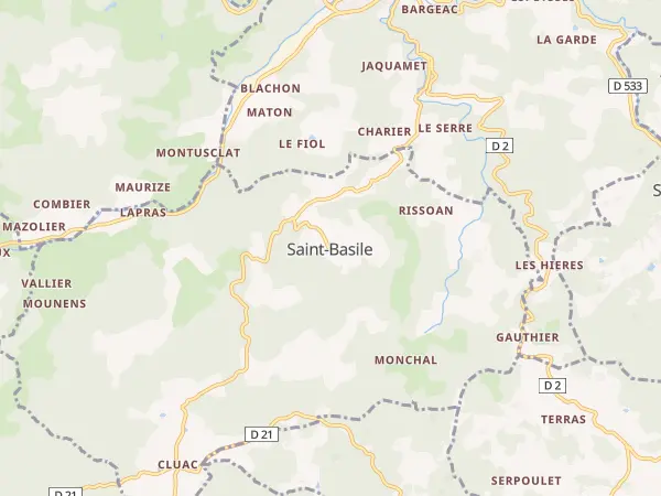 Plan de Saint-Basile