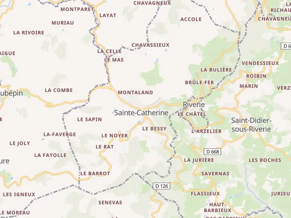 Plan de Sainte-Catherine