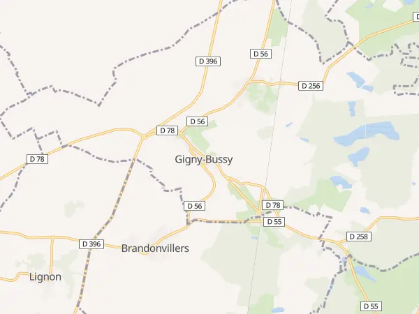 Plan de Gigny-Bussy