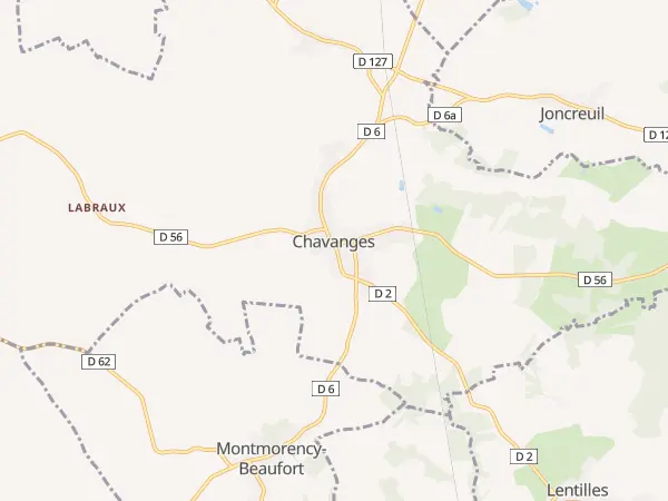 Plan de Chavanges
