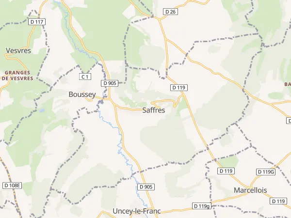 Plan de Saffres