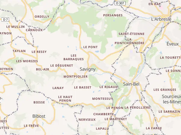 Plan de Savigny