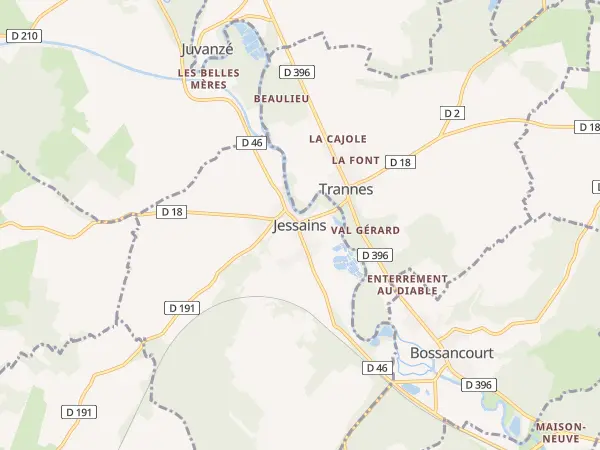 Plan de Jessains