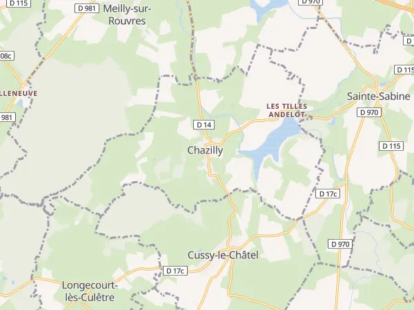Plan de Chazilly