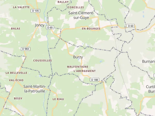 Plan de Burzy