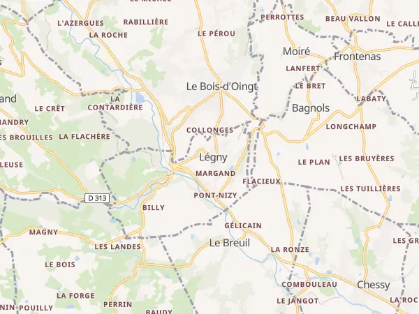 Plan de Légny