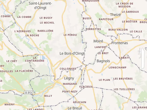 Plan de Val d’Oingt