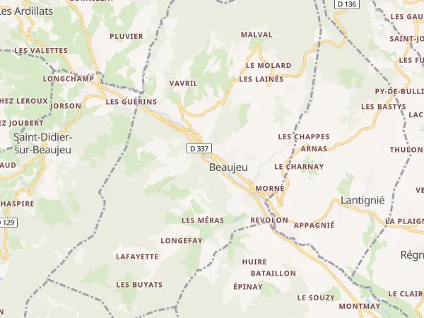 Plan de Beaujeu