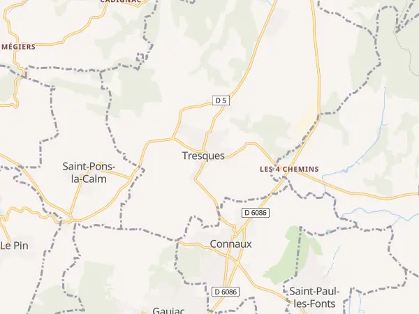 Plan de Tresques