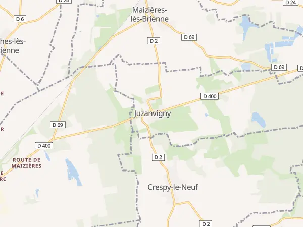 Plan de Juzanvigny