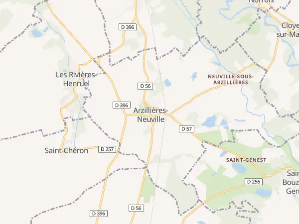 Plan de Arzillières-Neuville