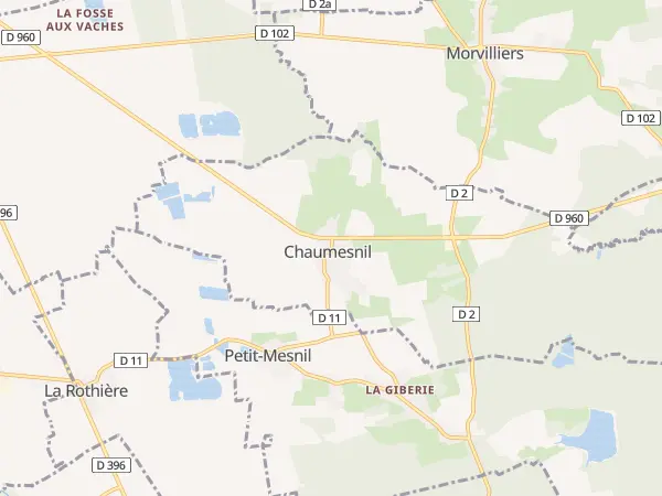 Plan de Chaumesnil