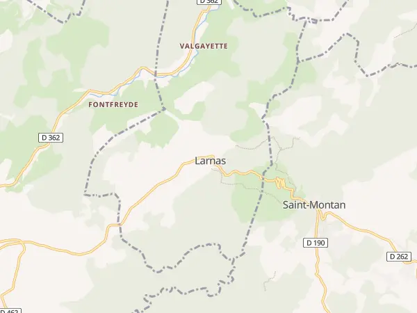 Plan de Larnas