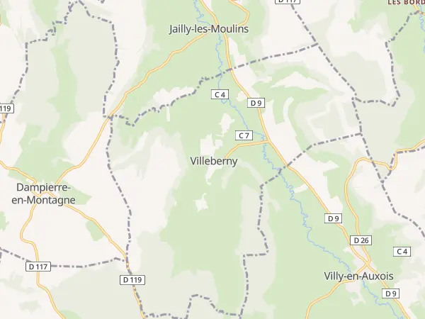 Plan de Villeberny