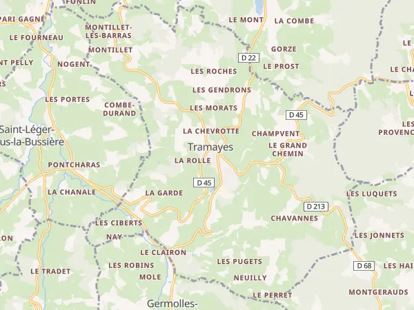 Plan de Tramayes