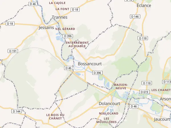 Plan de Bossancourt