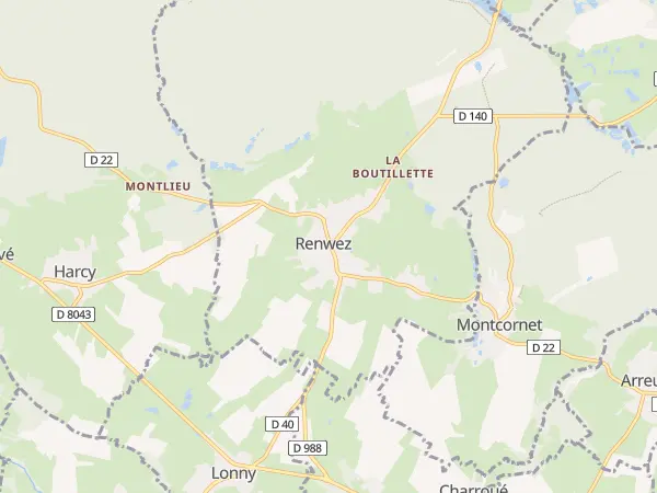 Plan de Renwez