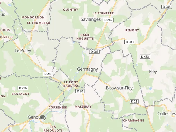Plan de Germagny