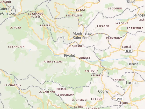 Plan de Rivolet