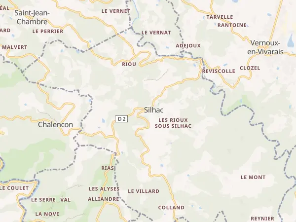Plan de Silhac