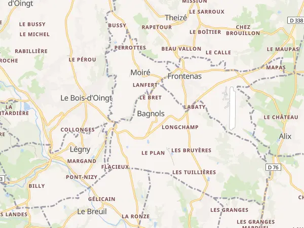 Plan de Bagnols