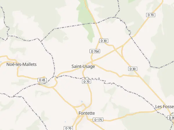 Plan de Saint-Usage