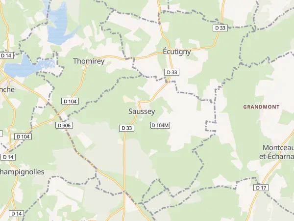 Plan de Saussey