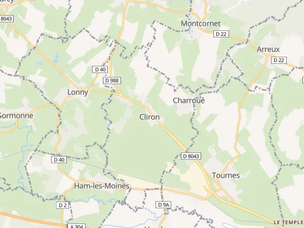 Plan de Cliron