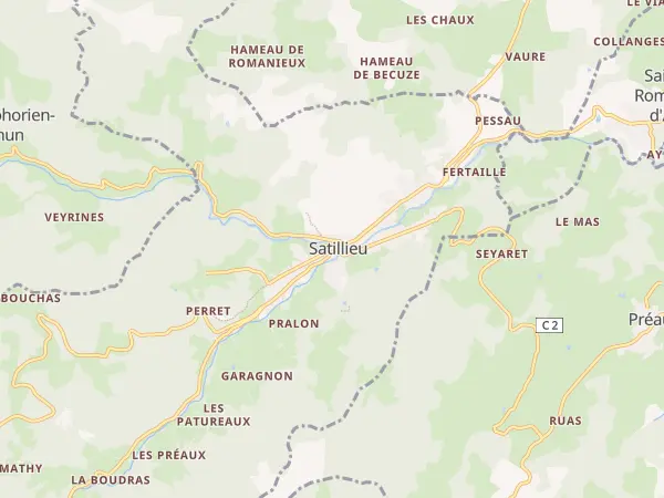 Plan de Satillieu