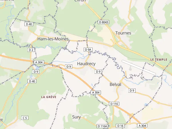 Plan de Haudrecy