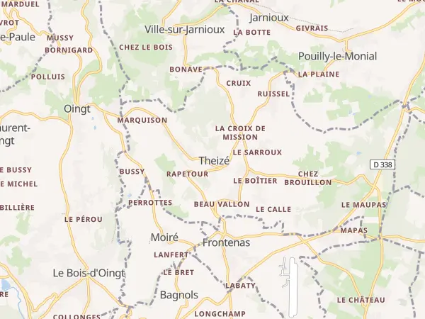 Plan de Theizé