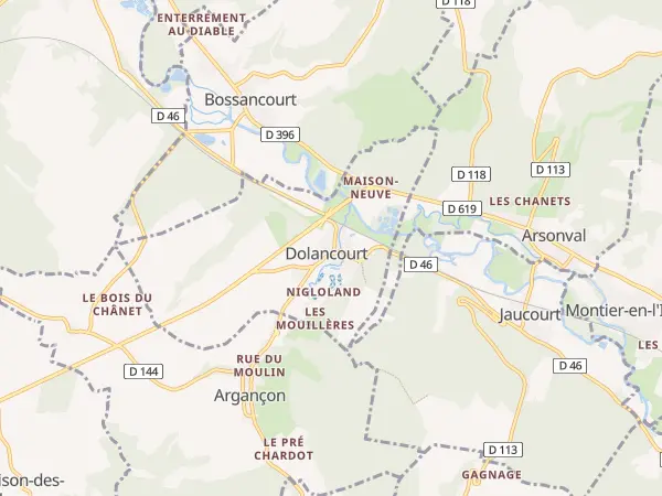 Plan de Dolancourt